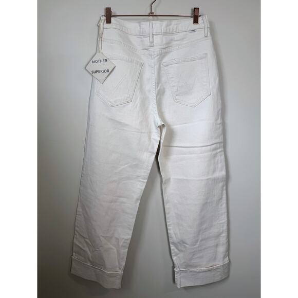 NEW NWT MOTHER Spitfire Ankle Cuff Jean in Act Natural Size 27 - Picture 6 of 6